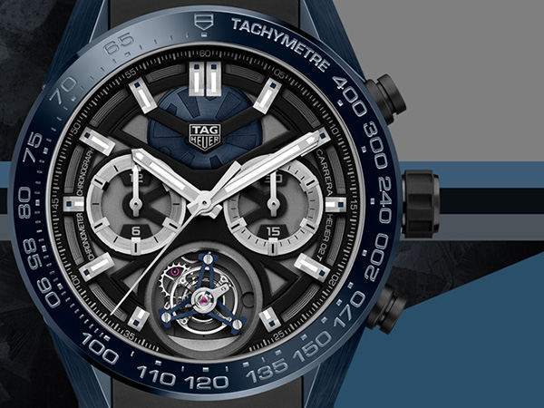إليك ساعة Carrera “Tête de Vipère” Chronograph Tourbillon Chronometerالجديدة